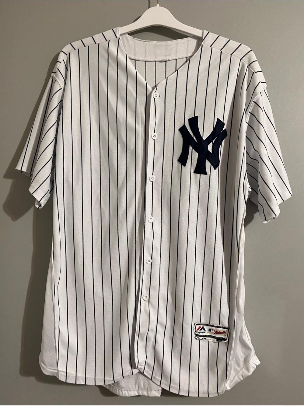 VTG Majestic NY Yankees Aaron Judge #99 Pinstripe Jersey